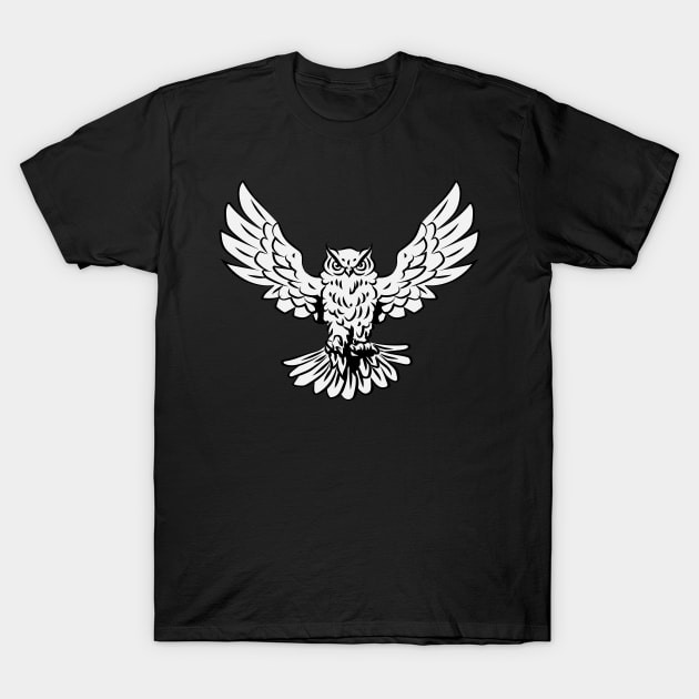 OWL T-Shirt by Qspark